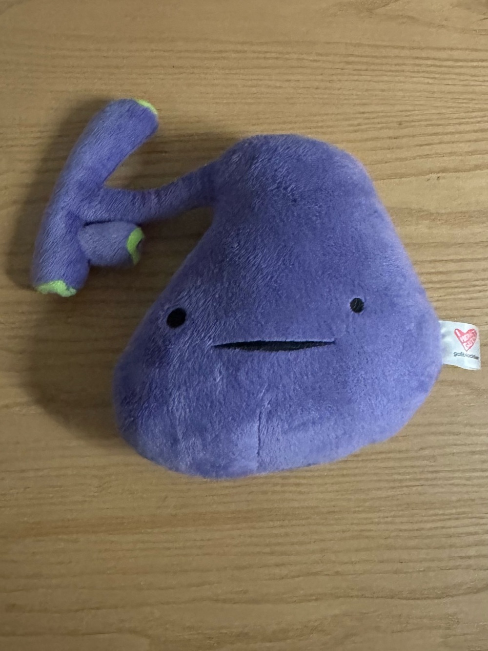 I Heart Guts Purple Stuffed Gallbladder 8.5” Get Well Recovery Funny Gift
